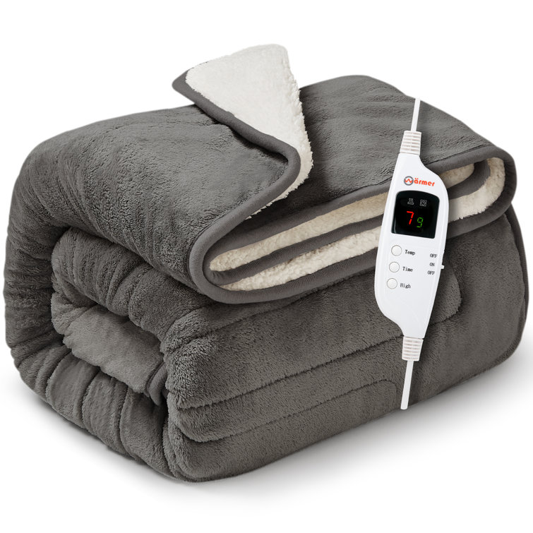 Warmer Electric Heated Throw Blanket Wayfair.co.uk